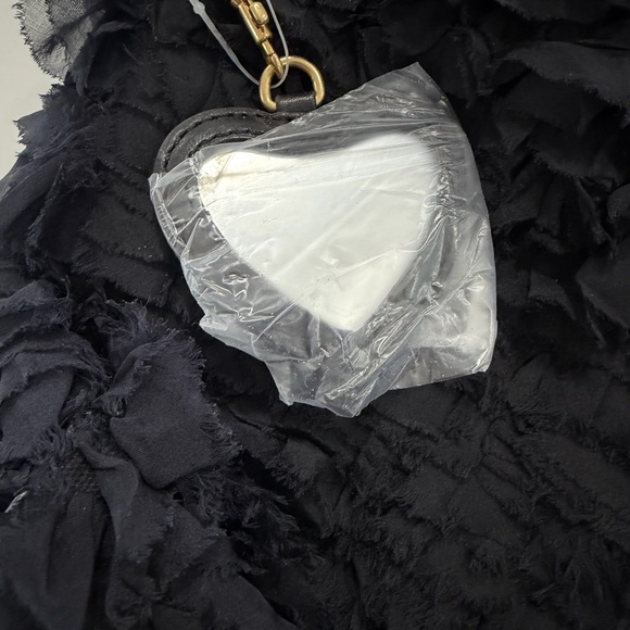 Juicy Couture silk chiffon and leather handbag - Picture 4 of 16